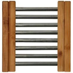 Onderzetter RVS Met Bamboe 21,5 X 22 Cm 13 Onderzetter RVS Met Bamboe 21,5 X 22 Cm -Thuis Keuken 09aa155db1f1021c294f9f968970e802