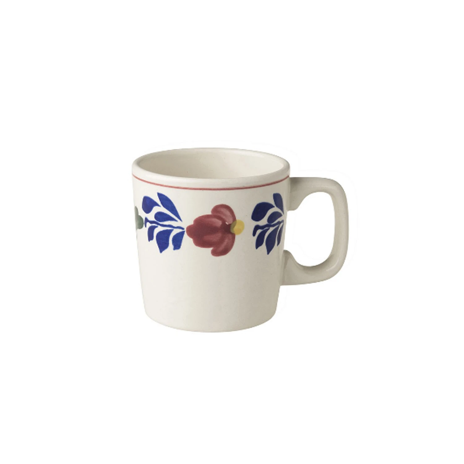 Royal Boch Boerenbont Beker Met Oor 0,2 L 3 Royal Boch Boerenbont Beker Met Oor 0,2 L