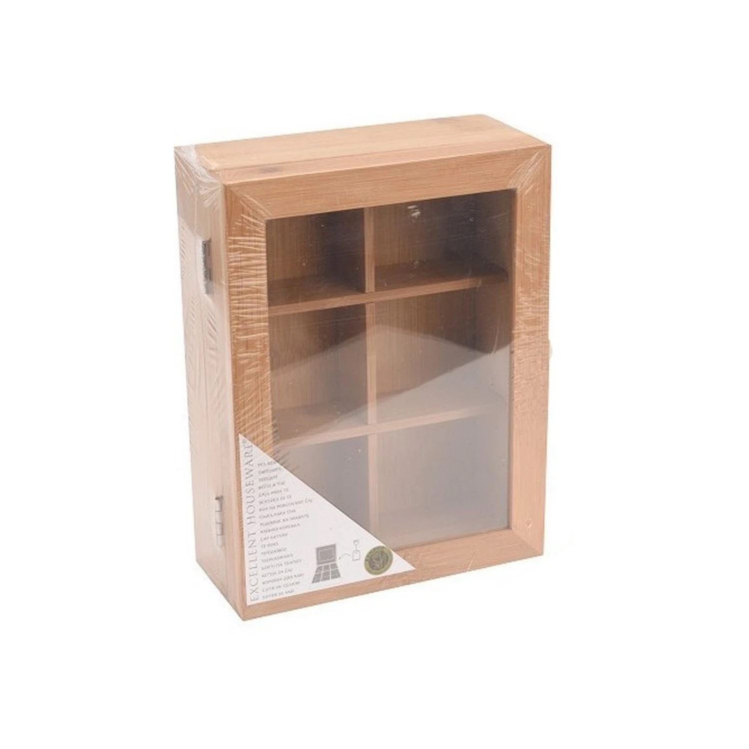 Excellent Houseware Theedoos 6 Vaks 4 Excellent Houseware Theedoos 6 Vaks - Afbeelding 2