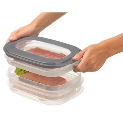 Sunware Sigma Home Vleeswarendoos Transparant 4 Sunware Sigma Home Vleeswarendoos Transparant - Afbeelding 2