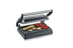 Severin Compacte Multigrill 800W Grijs MetallicKG 2394 -Thuis Keuken 101 2394 3 1