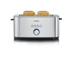Severin Broodrooster Voor 4 Sneetjes XXL MetBagelfunctie AT 2512 -Thuis Keuken 101 2512 3 1