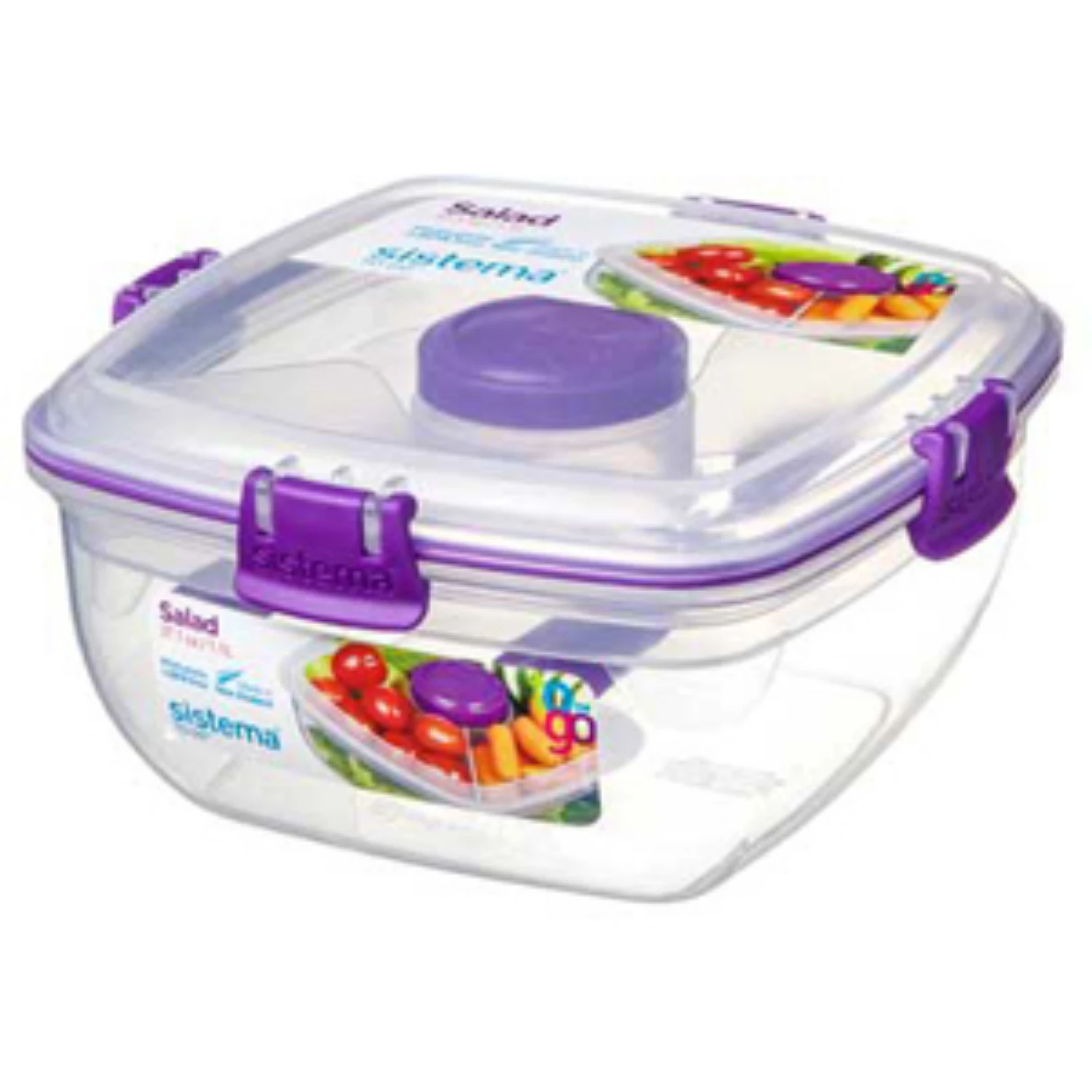 Sistema To Go Salade Lunchbox 1L Ass 3 Sistema To Go Salade Lunchbox 1L Ass