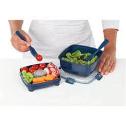 Sistema Renew Saladebak Meervaks 1.1 L Blauw -Thuis Keuken 101 3567 6 1