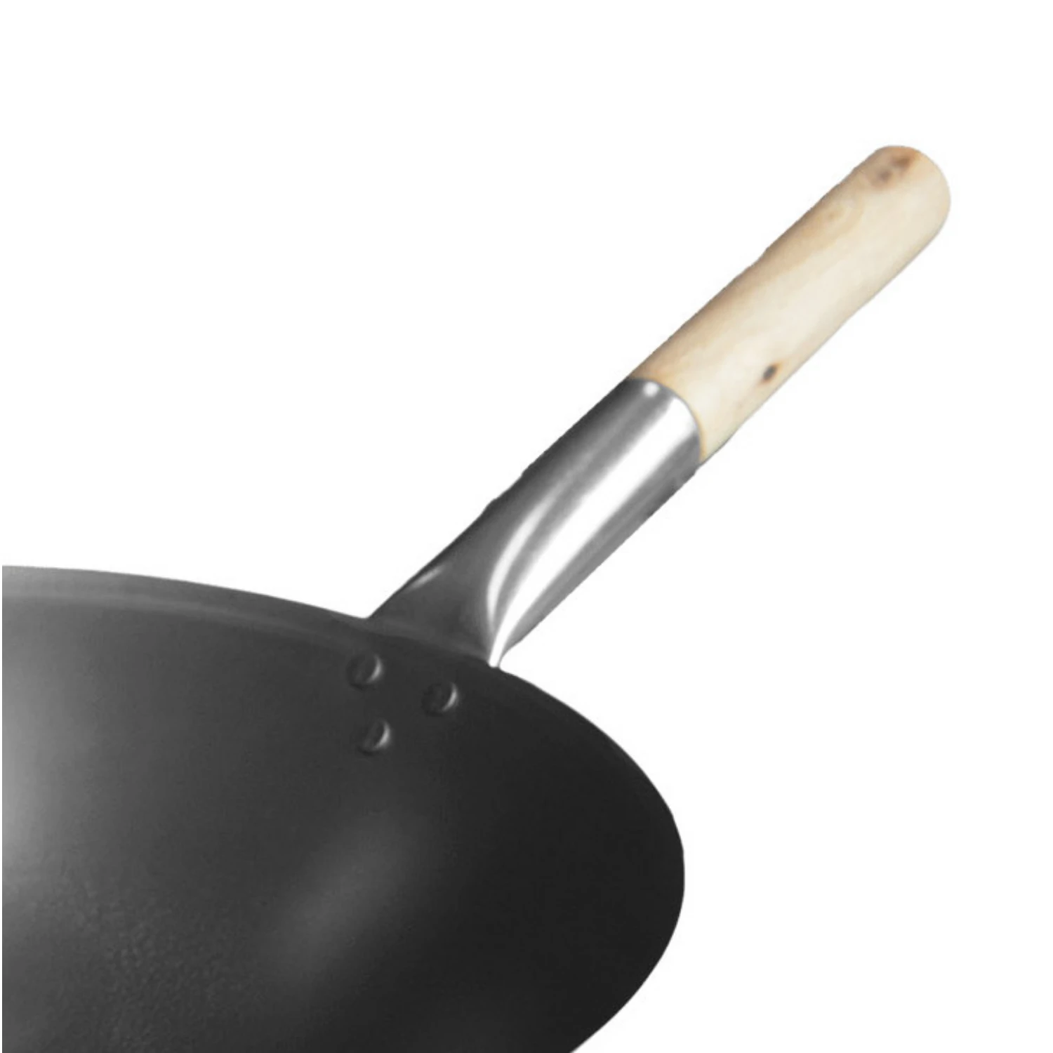 Kitchen Basics Wokpan Ø40 Cm Met Houtensteel 4 Kitchen Basics Wokpan Ø40 Cm Met Houtensteel - Afbeelding 2