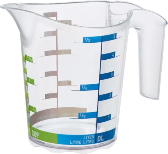 Rotho Maatbeker 0,5L Domino 3 Rotho Maatbeker 0,5L Domino