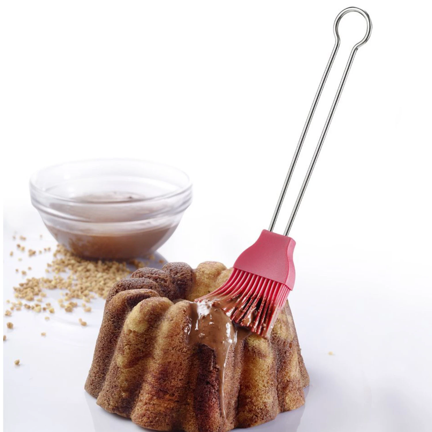 Westmark Bakkwast Siliconen 20 Cm RVS 5 Westmark Bakkwast Siliconen 20 Cm RVS - Afbeelding 3