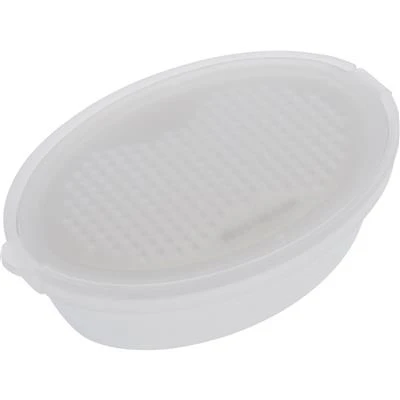 Westmark Nootmuskaatrasp Met Bakje Wit 7 Westmark Nootmuskaatrasp Met Bakje Wit - Afbeelding 5