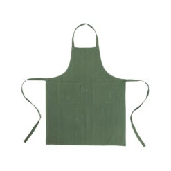 Keukenschort Indi Army Green 75 X 90 Cm Linen AndMore