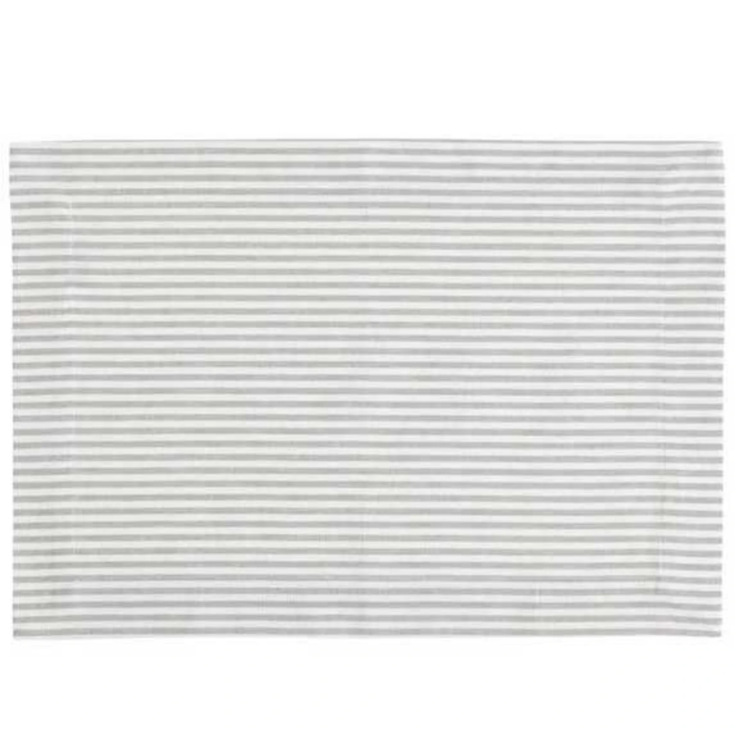 Linen & More Placemat Streep S/4 Lichtgrijs 3 Linen & More Placemat Streep S/4 Lichtgrijs