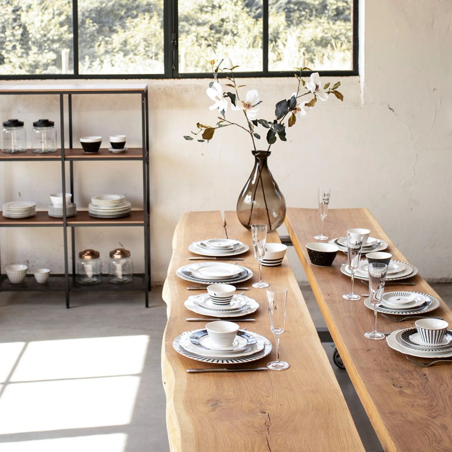 Dutch Rose Amsterdam Loft Kom 10 Cm Wit Streep Zwart 5 Dutch Rose Amsterdam Loft Kom 10 Cm Wit Streep Zwart - Afbeelding 3