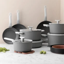 Berghoff Leo Kookpan Met Deksel Ø28 Cm Shadow -Thuis Keuken 101 5869 5 1