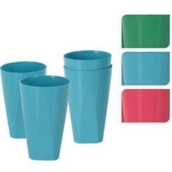 Excellent Houseware Schenkkan Met 4 Glazen 3 Assorti -Thuis Keuken 101 6990 3 1