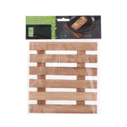 Eco-Import Bamboo Pannenonderzetter 17,5 X 18 Cm