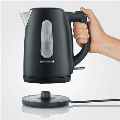 Severin Waterkoker 2200W 1 L Mat-zwart RVSWK 9553 4 Severin Waterkoker 2200W 1 L Mat-zwart RVSWK 9553 - Afbeelding 2