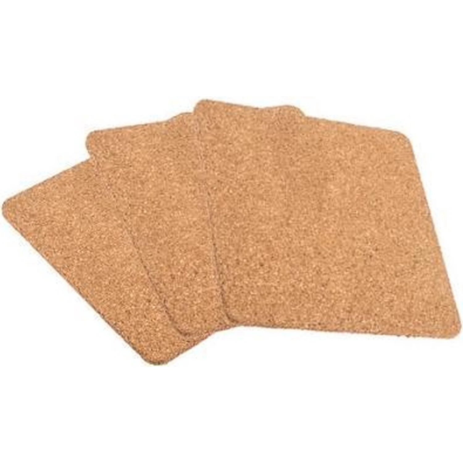 Onderzetter Kurk Set Van 3 19 X 19 Cm 3 Onderzetter Kurk Set Van 3 19 X 19 Cm