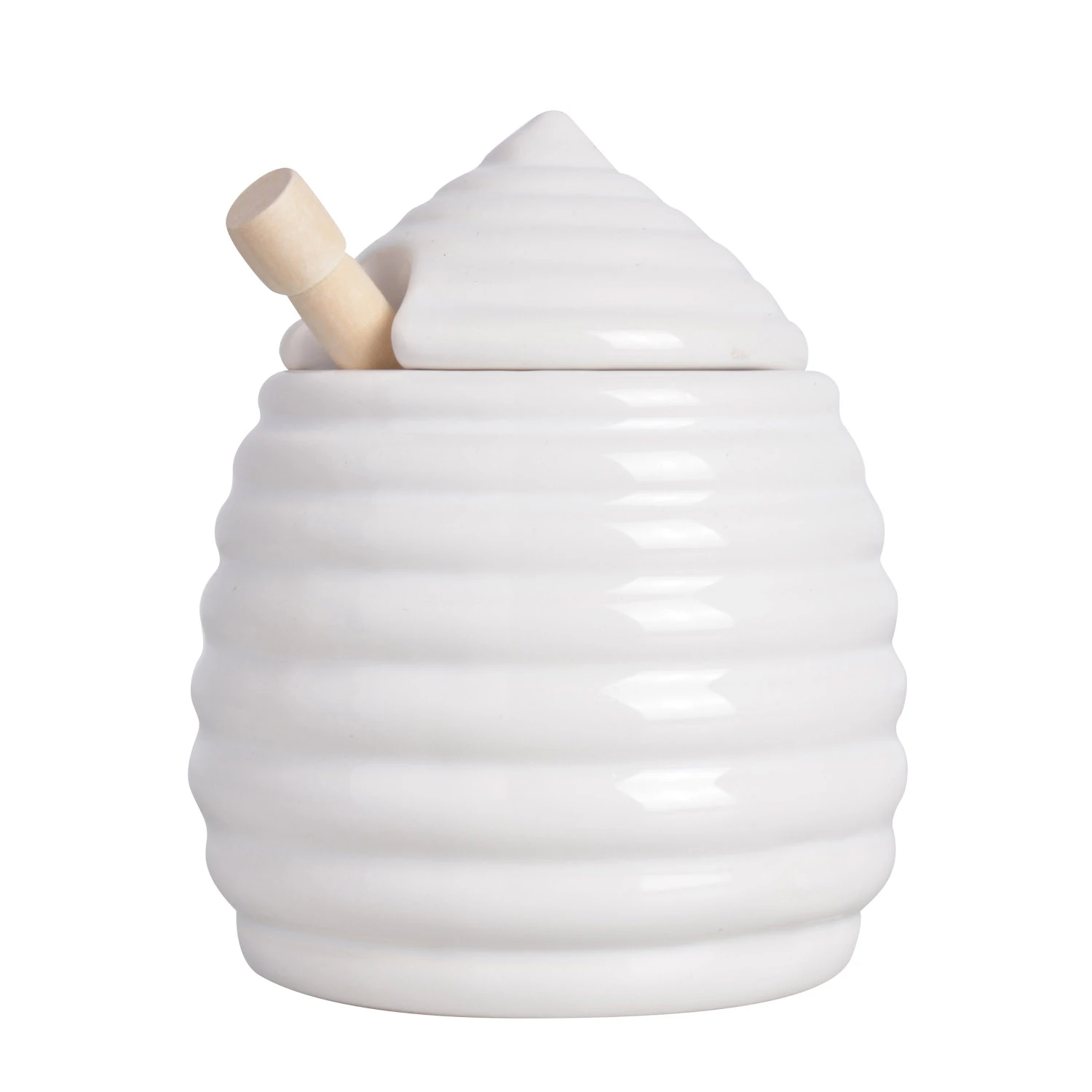 Honingpot Met Houten Lepel 3 Honingpot Met Houten Lepel