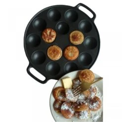 Poffertjesplaat Gietijzer -Thuis Keuken 102 0093 3 1