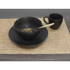 Placemat 30x45cm Poly Goud -Thuis Keuken 102 0532 3 1