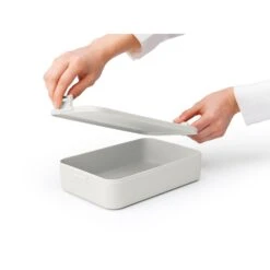 Brabantia Make & Take Lunchbox Groot Lichtgrijs -Thuis Keuken 102 3121 3 1
