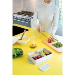 Brabantia Make & Take Bento Lunchbox Groot Lichtgrijs -Thuis Keuken 102 3503 6 1