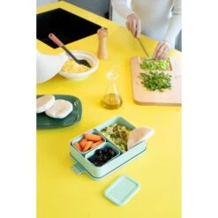Brabantia Make & Take Bento Lunchbox Groot Jade Groen -Thuis Keuken 102 3527 6 1