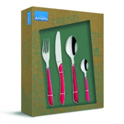 Amefa Bestekset Eclat 24 Delig Raspberry
