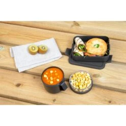 Brabantia Make En Take Lunchset 2 Delig Dark Grey -Thuis Keuken 102 6665 5 1