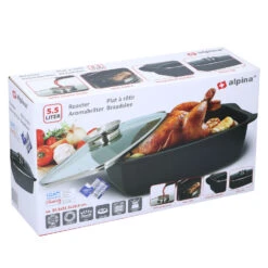 Alpina Braadslee 5.5L 39.5x22.5x10.8c 7 Alpina Braadslee 5.5L 39.5x22.5x10.8c -Thuis Keuken 102 6918 3