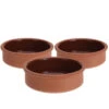 Excellent Houseware Tapasschalen Terracotta3 Stuks -Thuis Keuken 102 8083 1 1