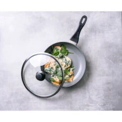 BK Easy Basic Hapjespan Met Deksel Ø28 Cm 8 BK Easy Basic Hapjespan Met Deksel Ø28 Cm -Thuis Keuken 102 9019 3 1