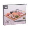 Sushiset Bamboe Porselein 4-delig -Thuis Keuken 104 0630 1