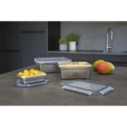 Tefal Masterseal RVS Vershouddoos Rechthoek 3.0 L -Thuis Keuken 104 0710 6 1