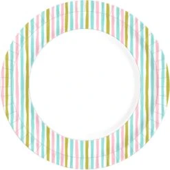 Borden Stripes Multi 22 Cm 10 Stuks