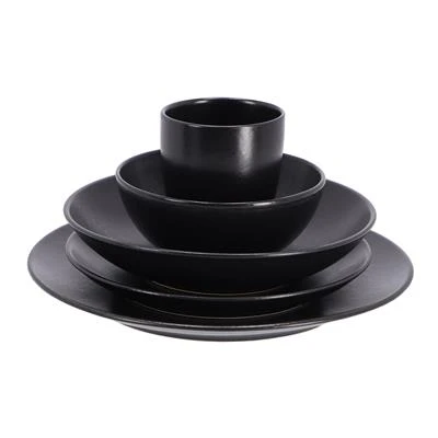 Merkloos Bord Diep 21,5 Cm Black Moon 5 Merkloos Bord Diep 21,5 Cm Black Moon - Afbeelding 3