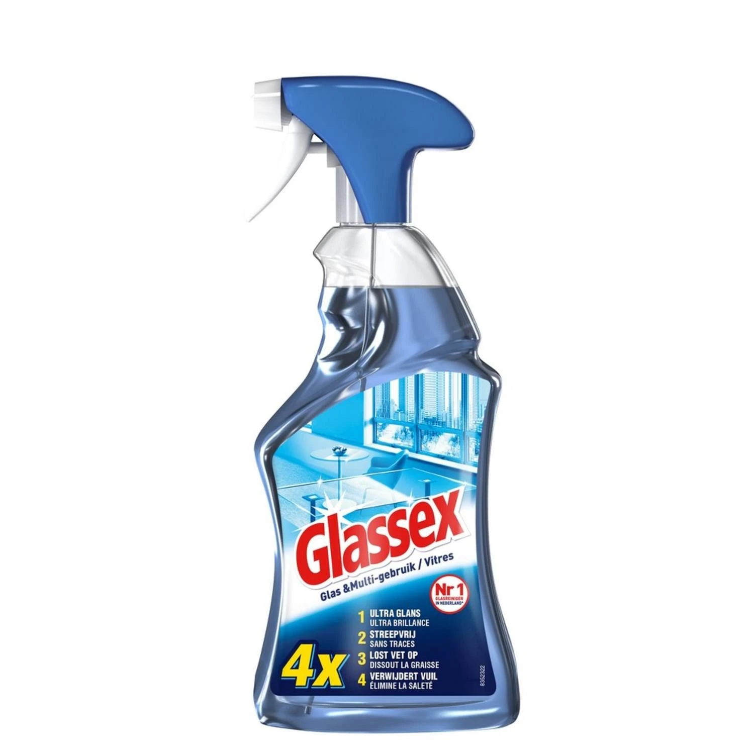 Glassex Glas & Multi Reiniger Oppervlakte Spray750ml 3 Glassex Glas & Multi Reiniger Oppervlakte Spray750ml