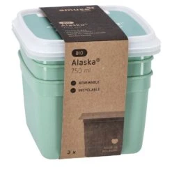 Alaska 3 Diepvriesdozen Vierkant 0.75 L -Thuis Keuken 14bbfe23065d7d6e92a5ddba03a09341