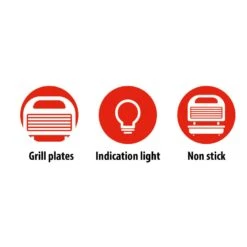 Alpina Contactgrill 750W 16 Alpina Contactgrill 750W -Thuis Keuken 209 6779 8 1