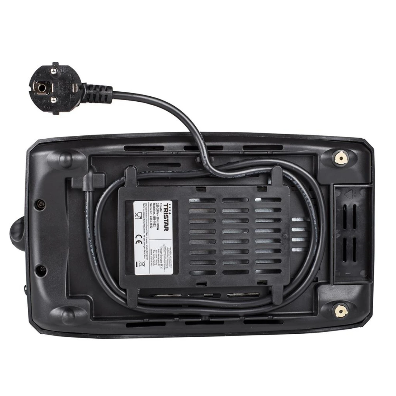 Tristar BR-1022 Broodrooster 2 Korte Sleuven Zwart 7 Tristar BR-1022 Broodrooster 2 Korte Sleuven Zwart - Afbeelding 5