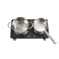 Inventum Elektrische Kookplaat, 2 Pits, 15 En 18cm -Thuis Keuken 210 5025 3 1