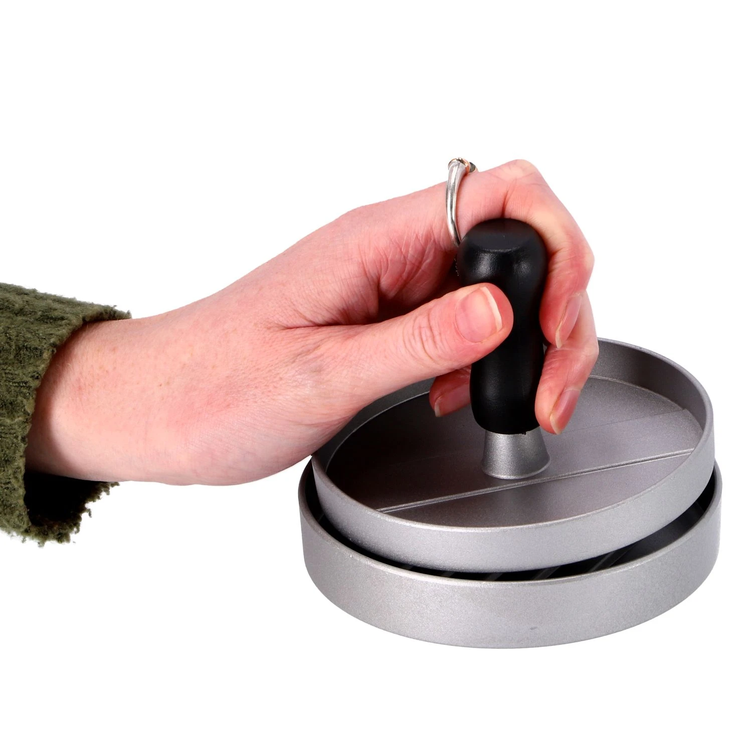 Vaggan Hamburgermaker Aluminium 11,7 X 9cm 5 Vaggan Hamburgermaker Aluminium 11,7 X 9cm - Afbeelding 3