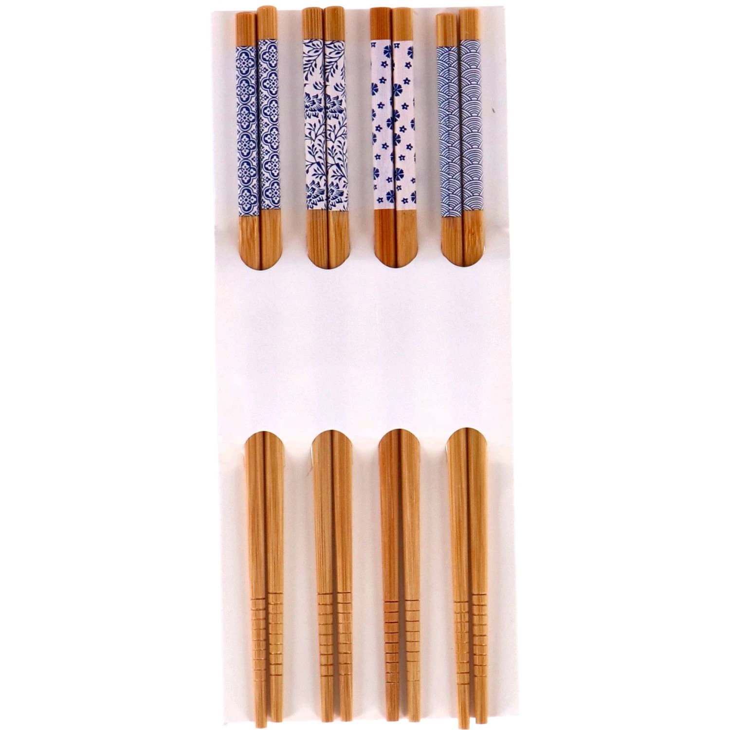 Eetstokjes Bamboe Set Van 8 4 Eetstokjes Bamboe Set Van 8 - Afbeelding 2