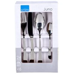 Amefa Bestekset Juno 24 Delig -Thuis Keuken c7adc879f53b08cc5274f5d44d20e545